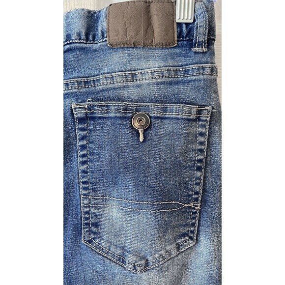 Tommy Hilfiger Revolution Stretch Adj Waist Denim Jeans Youth Boys 16 Blue USA - Picture 8 of 8